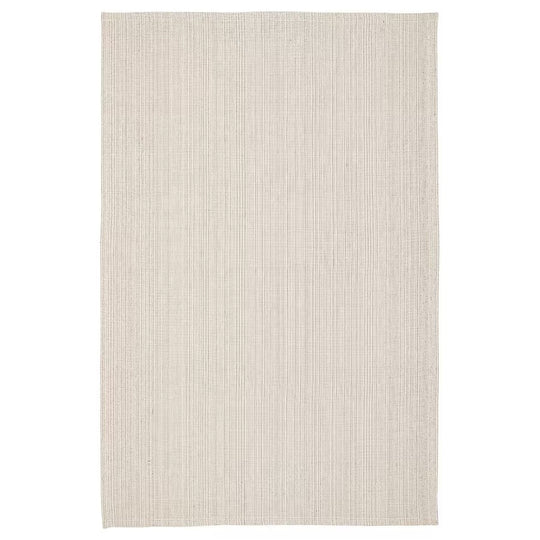 TIPHEDE Rug, Flatwoven, Natural/Black,