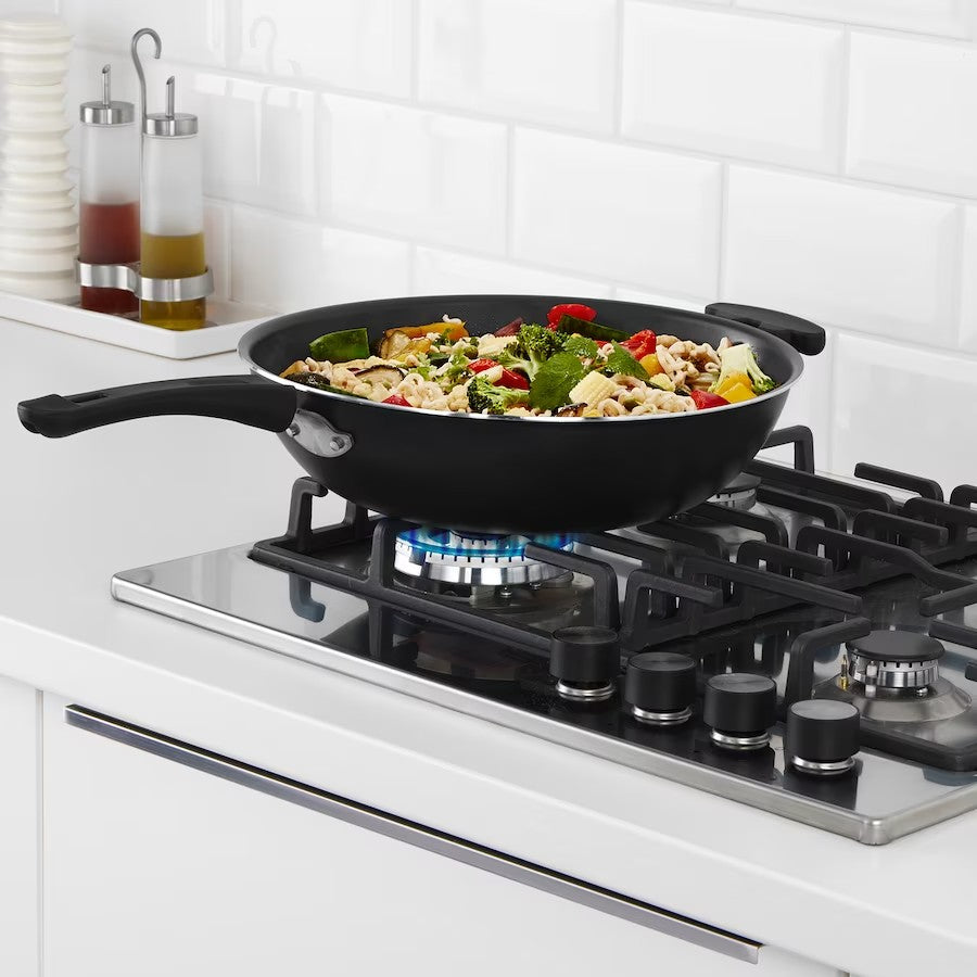 TOLERANT Wok, black, 13 "