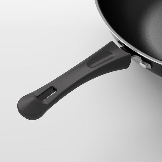 TOLERANT Wok, black, 13 "