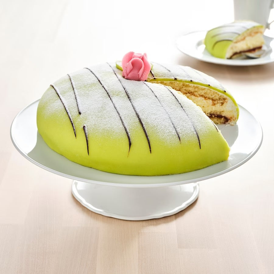 UPPLAGA Cake stand, white, 29 cm