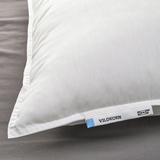 VILDKORN Pillow, low, 60x70 cm