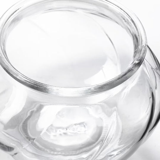 VILJESTARK Vase, Clear Glass, 8 cm